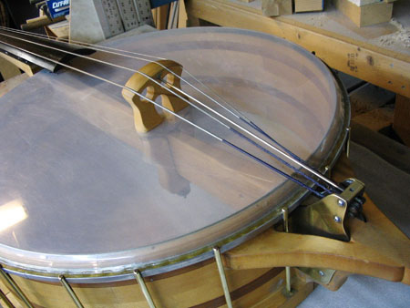 Homemade store upright bass