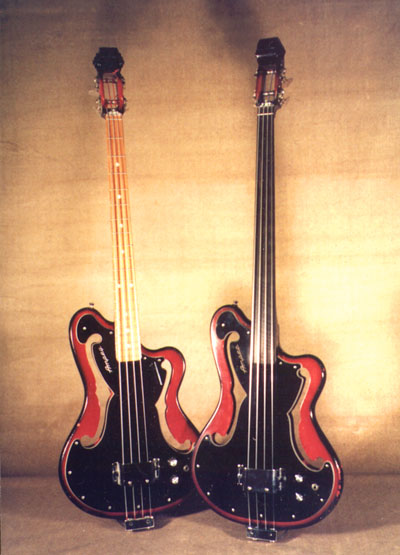 Ampeg store fretless bass